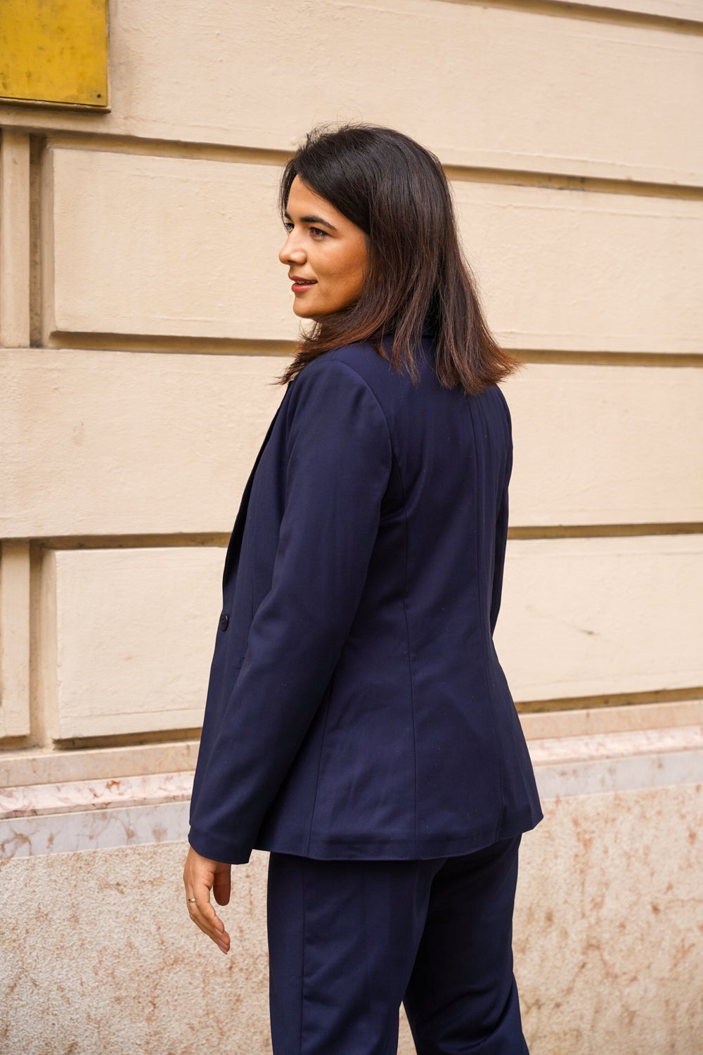 Giacca monopetto BLU