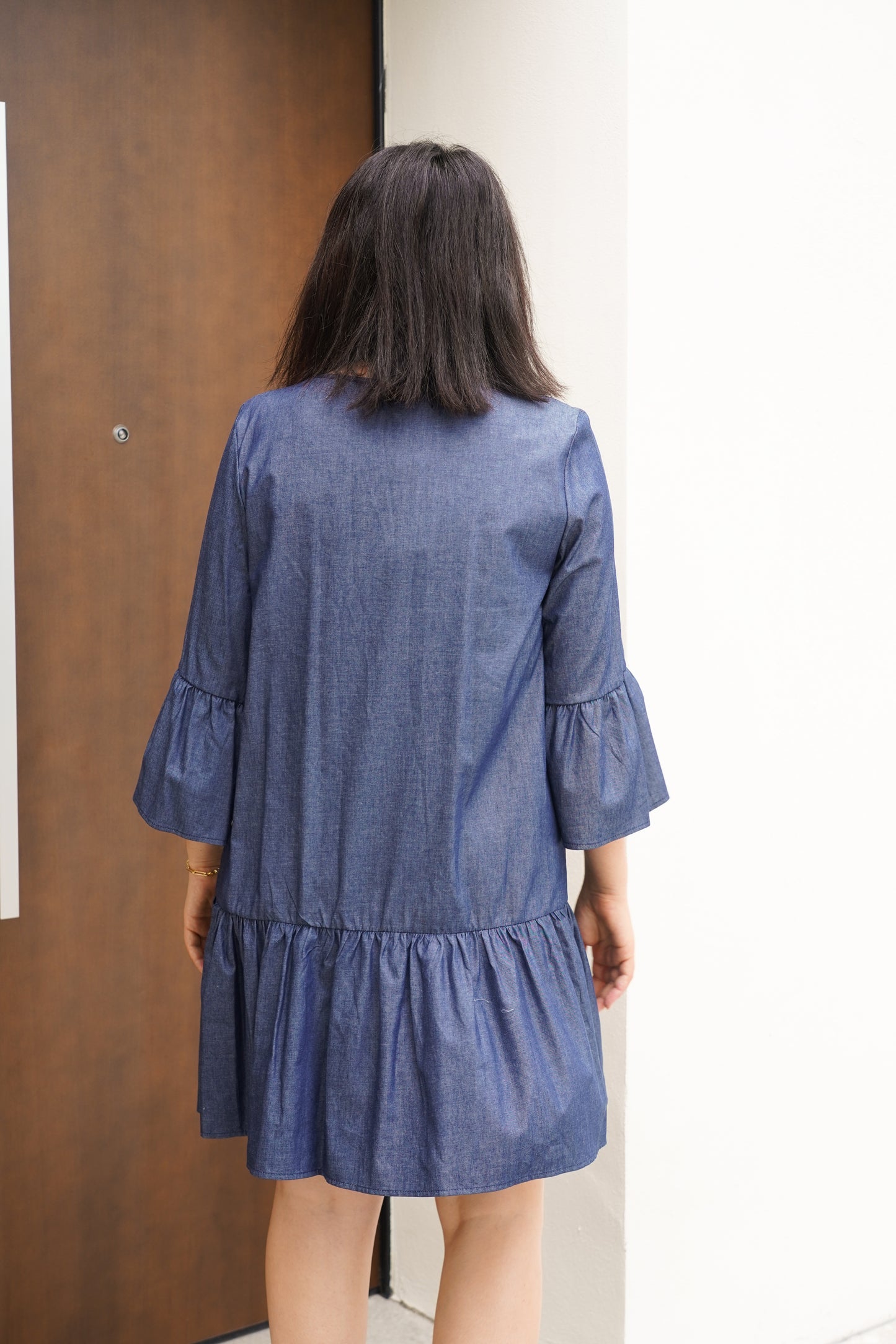 Abito in chambray fredmello