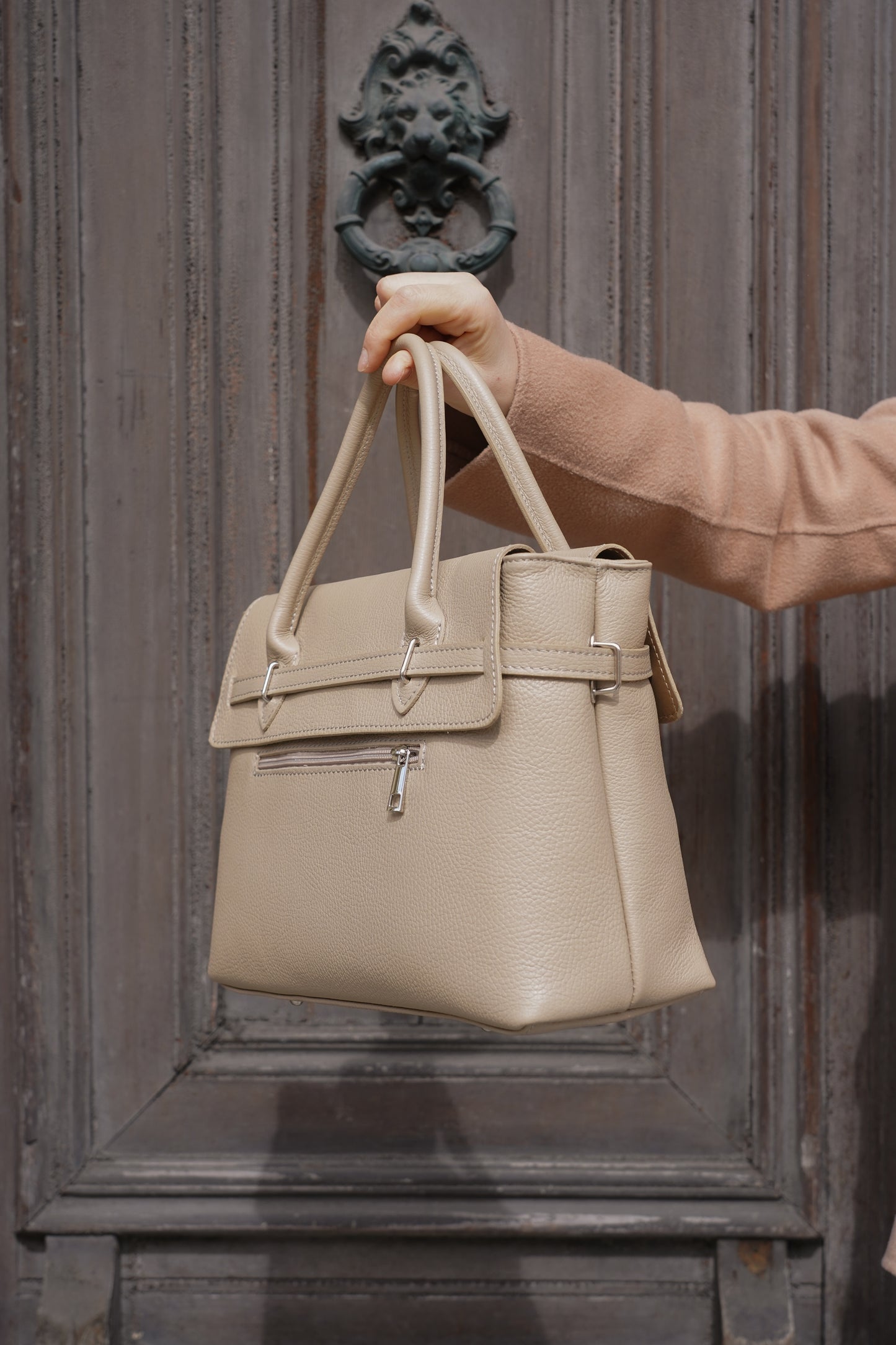 Borsa in vera pelle