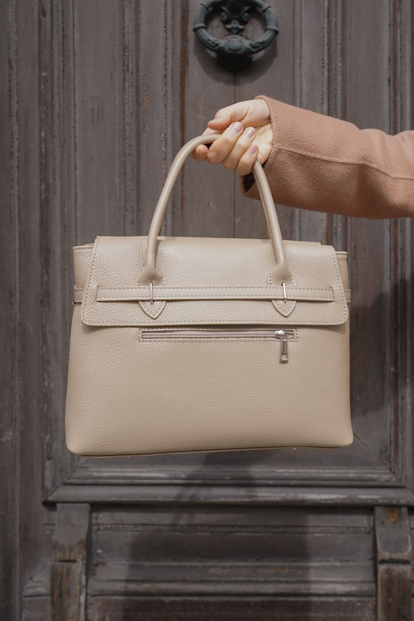 Borsa in vera pelle