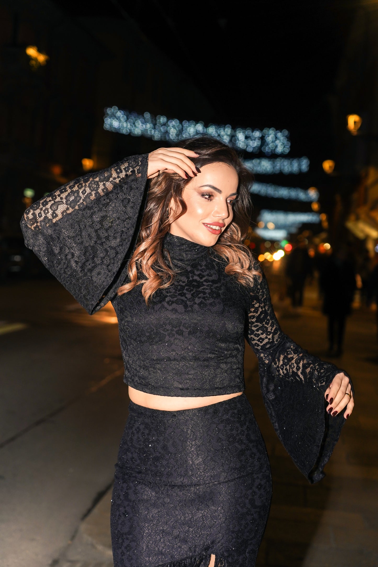 Top in pizzo Guess