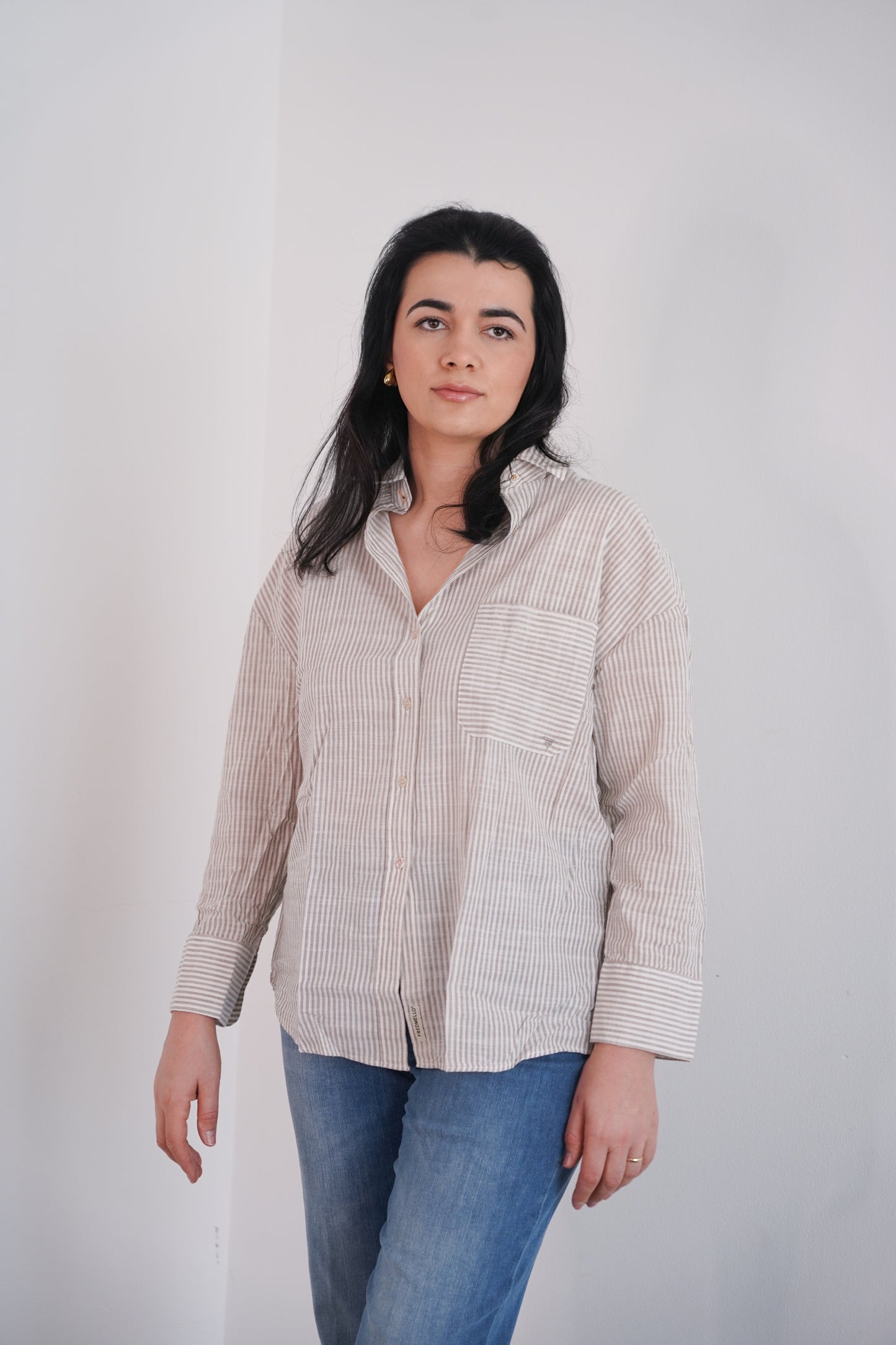 Camicia a rige Fredmello