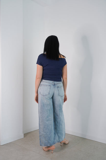 Jeans wide leg