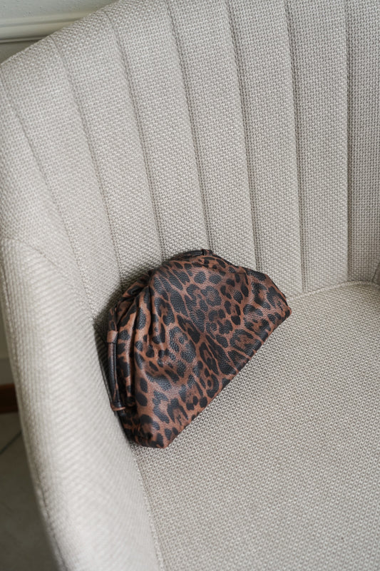 Borsa Leopard in similpelle
