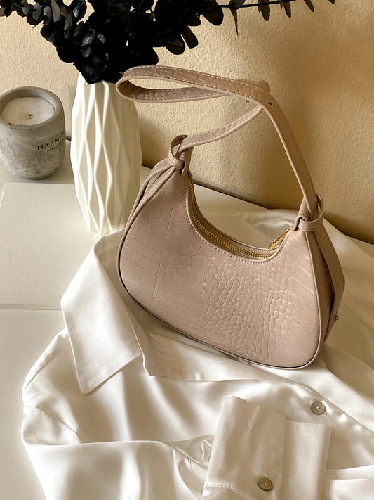 Hobo bag beige