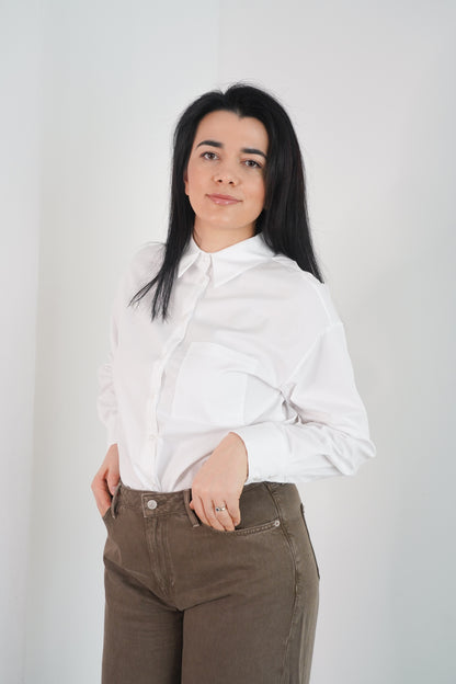 Camicia con fiocco