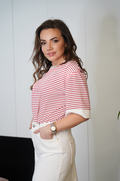 T-shirt a righe