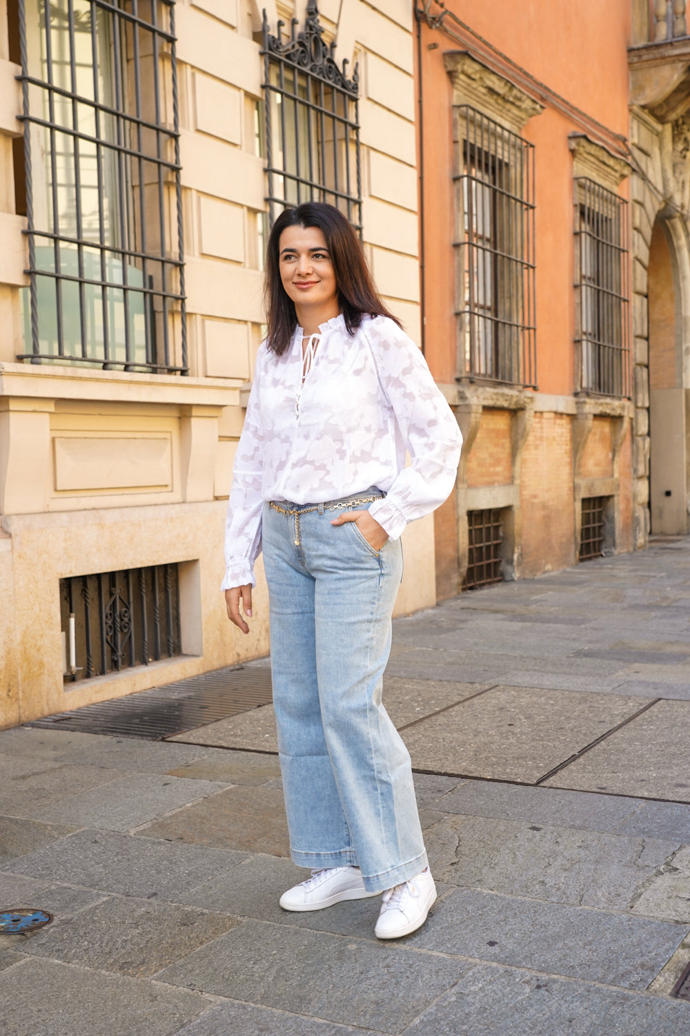 Wide leg jeans DENIM