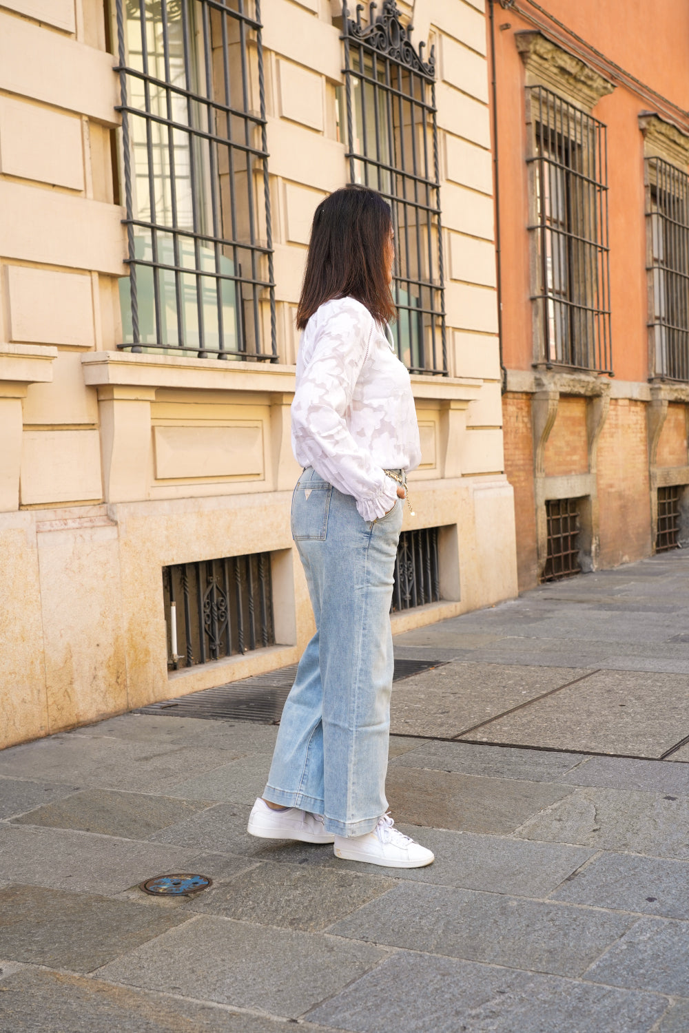 Wide leg jeans DENIM