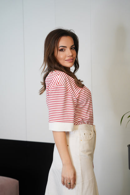 T-shirt a righe