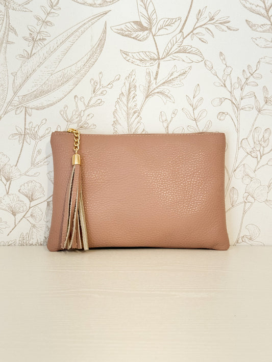 Pochette in pelle