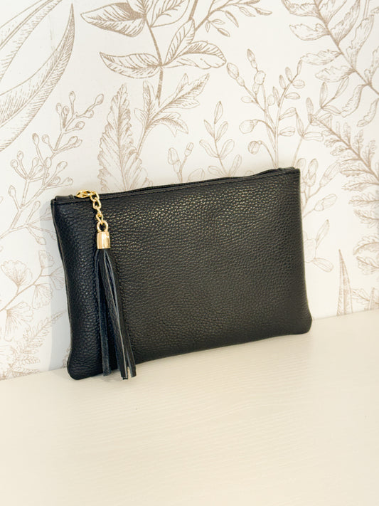 Pochette in pelle